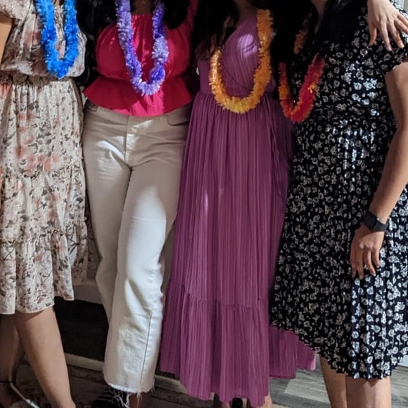 Bloggers favourite NWOT target flutter sleeve wrap dress XS - Picture 3 of 3